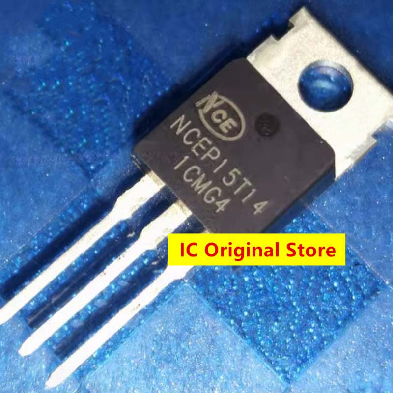 

10pcs NCEP15T14 New And Original TO220 140A 150V P15T14 MOS Tube High Power Field Effect Tube Triode Electronic Components 15T14