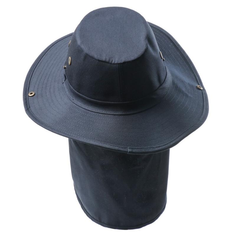 Atmungsaktiver Sonnenhut für Damen Hut mit Nackenschutz Hut mit Nackenklappe Hut mit breiter Krempe Verstellbarer modischer Sporthut