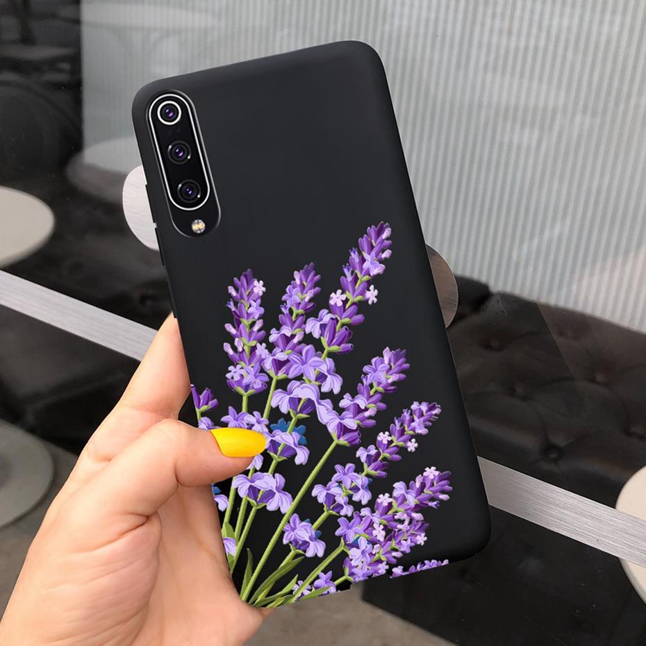Phone Case For Xiaomi Mi 9 Lite Case Cute Silicone Back Cover For Xiaomi Mi 9 SE Mi9 9SE Mi9lite Phone Shell Soft TPU Bumper