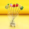 Coffee Stirrers Coffee Stir Sticks Cocktail Swizzle Stick Beverage Stirrers 304 Stainless Steel Material 7 Styles Choose