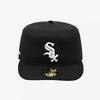 New Era Chicago White Sox Fitted Cap Free Curved Fillbox Black 14881450