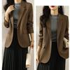 Yellow Suit Jacket Women's Autumn Jacket New Casual Korean Style Temperament Blazers