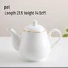 Zhebu Luxury Gold Rim Bone China Dinnerware