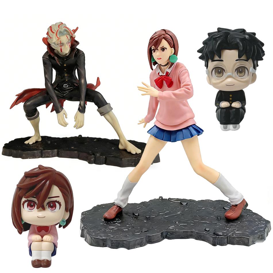 Hot- Dandadan Ayase Momo Action Figure Pvc Articulated Figurine Model Ornament Car Home Decoration Doll Gift & Toy