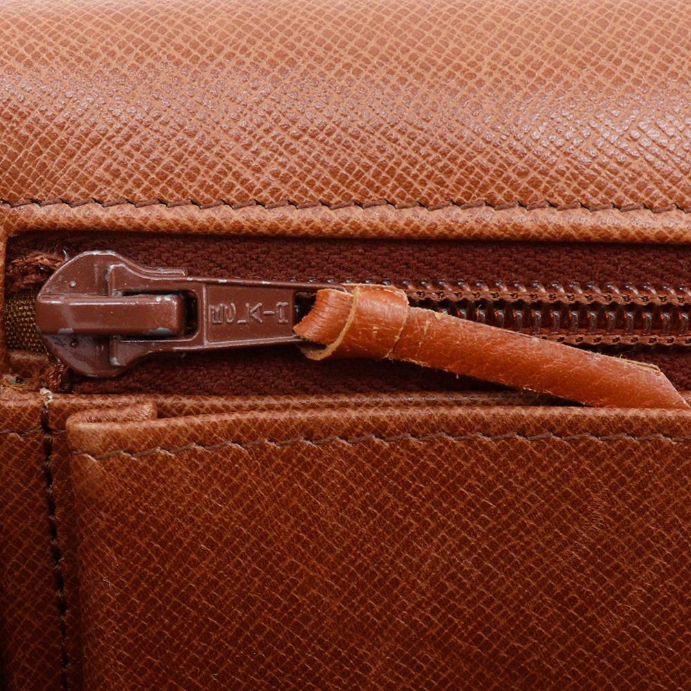 LOUIS VUITTON Sac Dauphine Shoulder Bag M51410 vintage Brown Monogram canvas Women Used