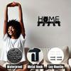 Heavy Duty Metal Key Holder Wall Mount 5.91 Inch Rustic Entryway Organizer with Hook for Keys Hat Indoor Outdoor Durable Housewarming Gift