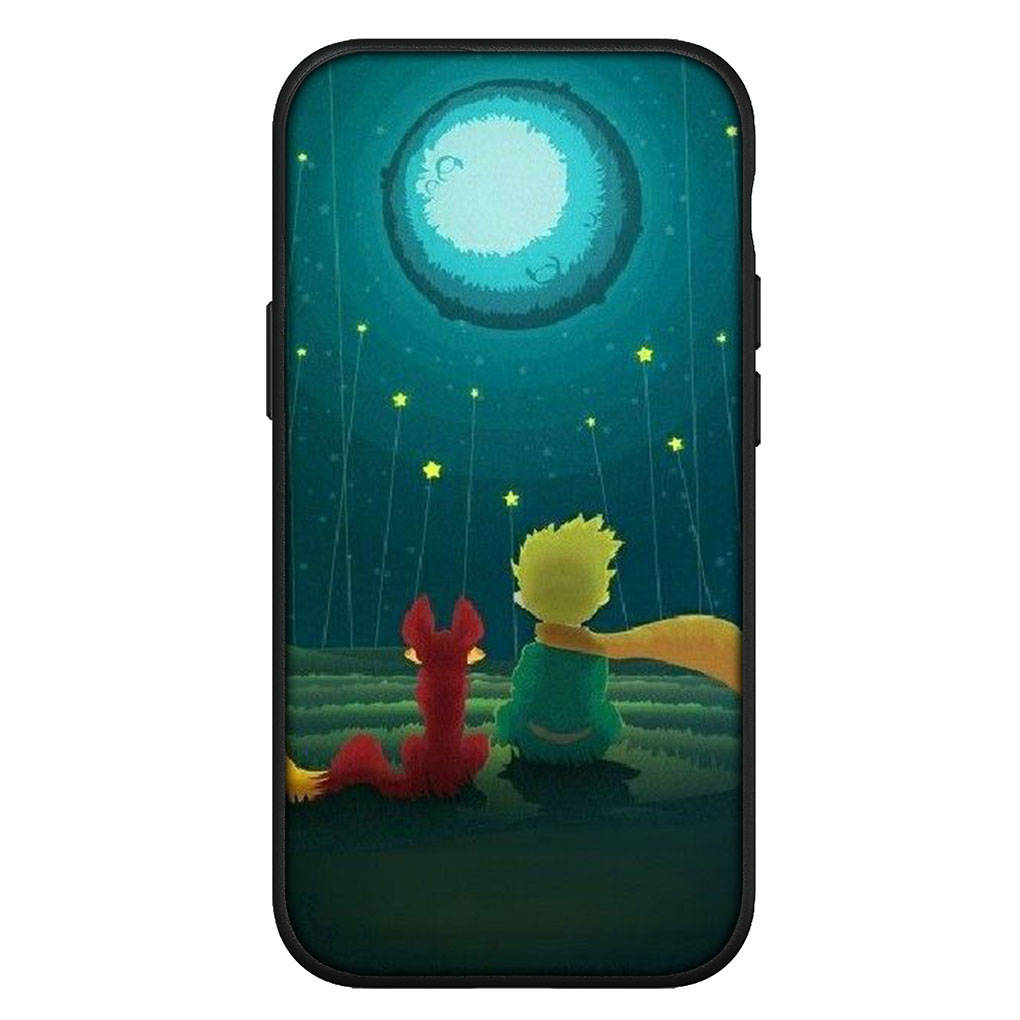 Cover for iPhone 16 15 Xiaomi Redmi Note 14 13 12 11 Pro Max X 8 9 16e Samsung Galaxy S25 S24 S23 Moto OPPO Huawei Anime The little Prince Phone Case