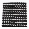Marimekko Russy Mat Cushion Cover, 50x50cm, Black, 73644 890 [Parallel Import]