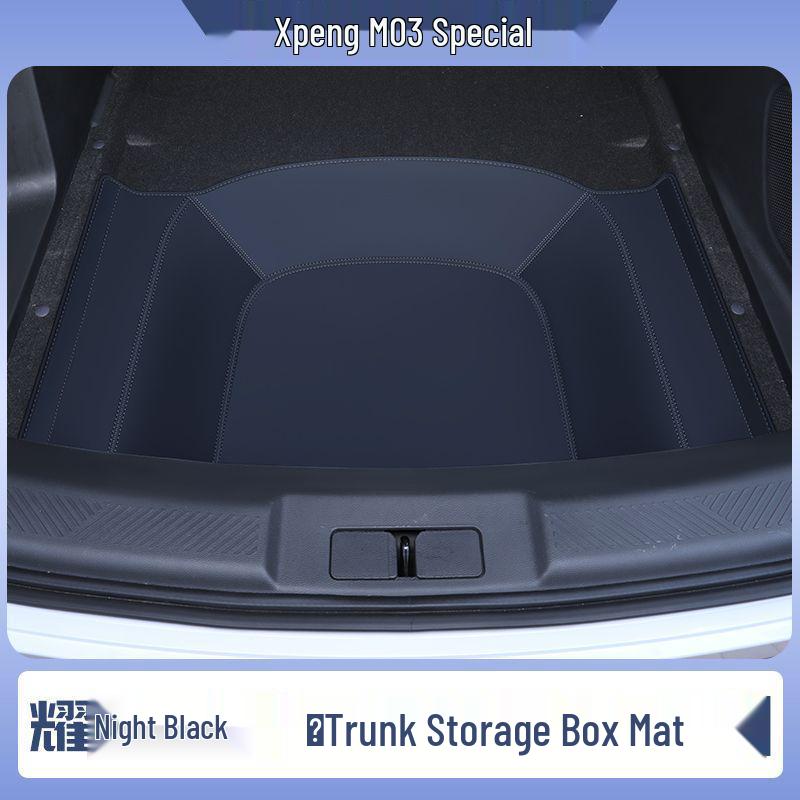 Xiaopeng Mona03 Trunk Mat Surround for Car Modification and Decoration Special for 2025 Xiaopeng M03