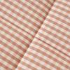 Muxinzi Peach Pink Grid Cozy Duvet