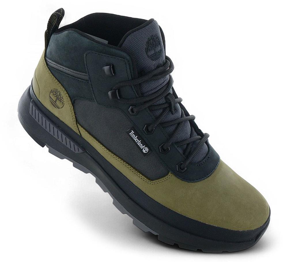 TIMBERLAND Field Trekker Mid - Herren Boots Schuhe Stiefel Leder Grün TB0A6DPS-EO8 ORIGINAL