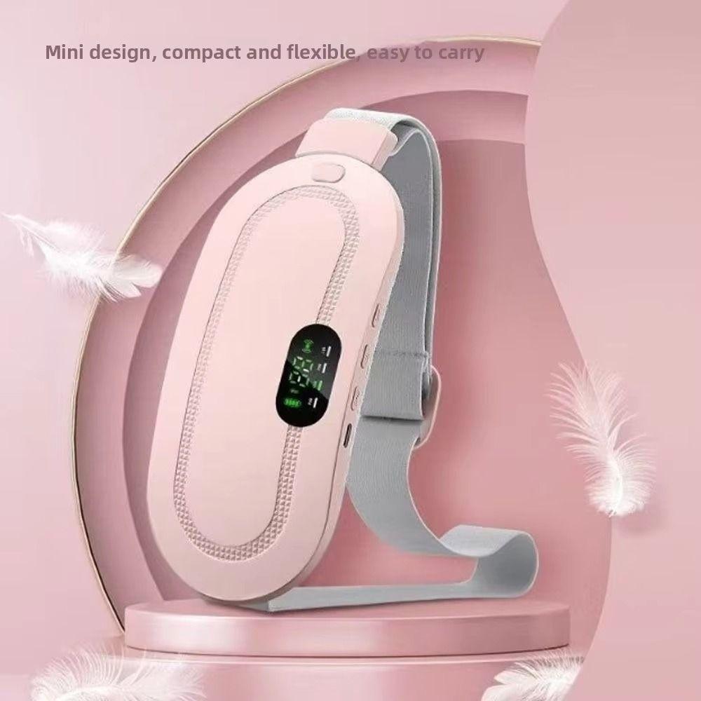 3 Level Temperature Smart Menstrual Heating Pad Vibrating Abdominal Massager  Warm Uterus