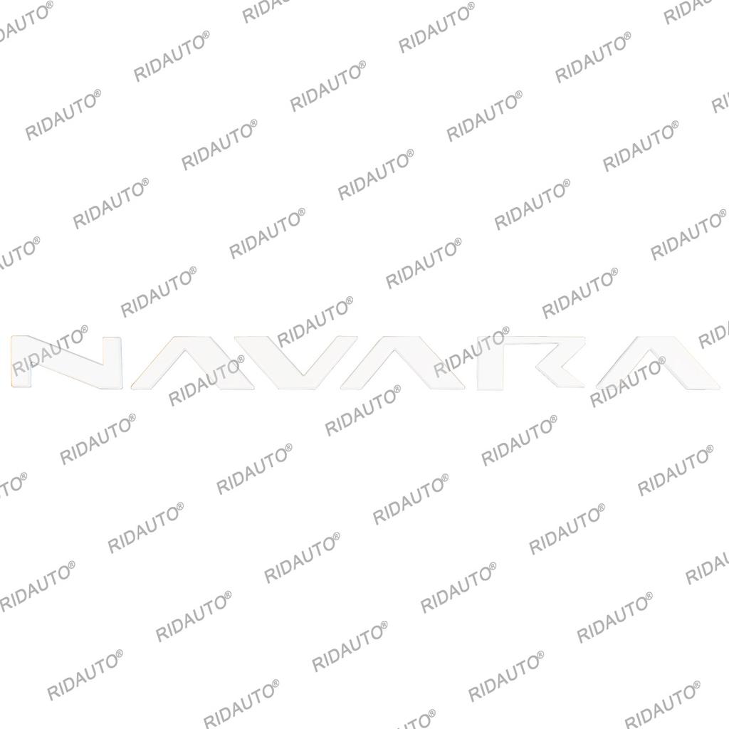 3D ABS Car Letter Front Hood Logo Sticker Tail Door Bumper Badge Auto Rear Trunk Emblem Accessories Fit For NISSAN NAVARA NP300