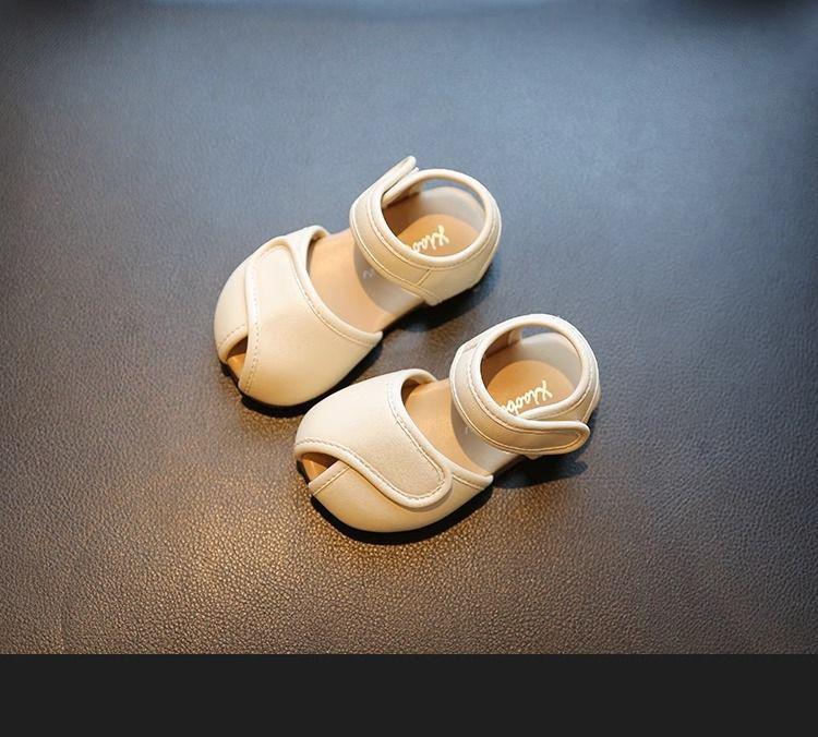 Soft Sole Closed-Toe Toddler Princess Sandals - Baby & Child Summer Walking Shoes