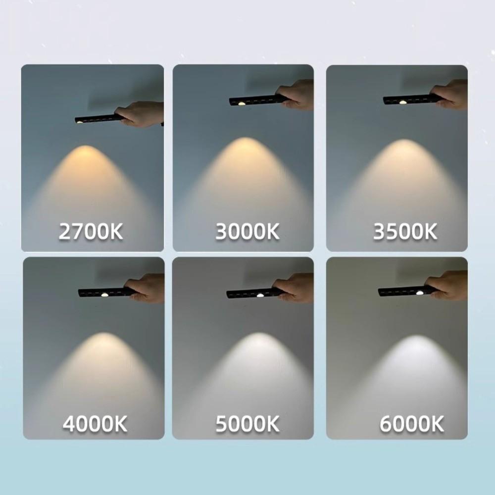 Spotlight Portable Color Temperature Stick Multifunction Rechargeable Designer's Light 6 Modes Handheld