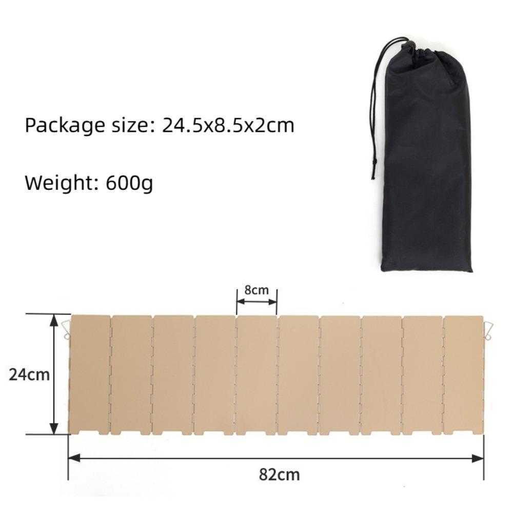 Windproof Kitchen Gas Stove Screen Metal Alloy Stove Windscreen Outdoor Stove Wind Shield  Outdoor