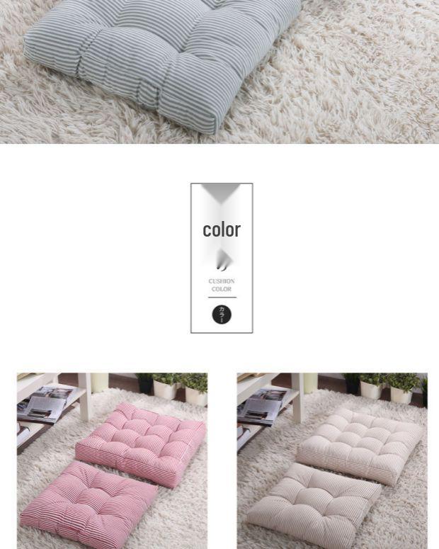 Balkon ve Cumba için Peluş Kadife Tatami Zemin Minderi