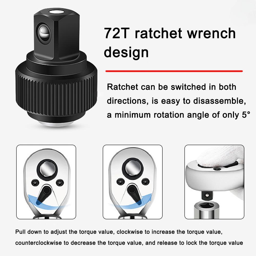 Quick-release Torque Wrench High Precise Torque Preset Wrenches 2-24N.m Torque Adjustable Ratchet Wrench Bicycle Repairing Tool