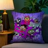 TTeen TTitans Go Pillow Case Plush Fabric Soft Double Sided Print Sofa Cushion Cover Throw Pillow Covers