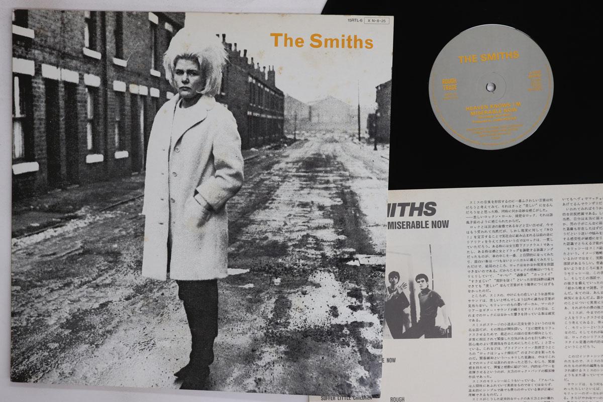 12-дюймовая пластинка SMITHS Heaven Knows Im Miserable Now 15RTL6 ROUGH TRADE 1984 Япония Рок Б/у