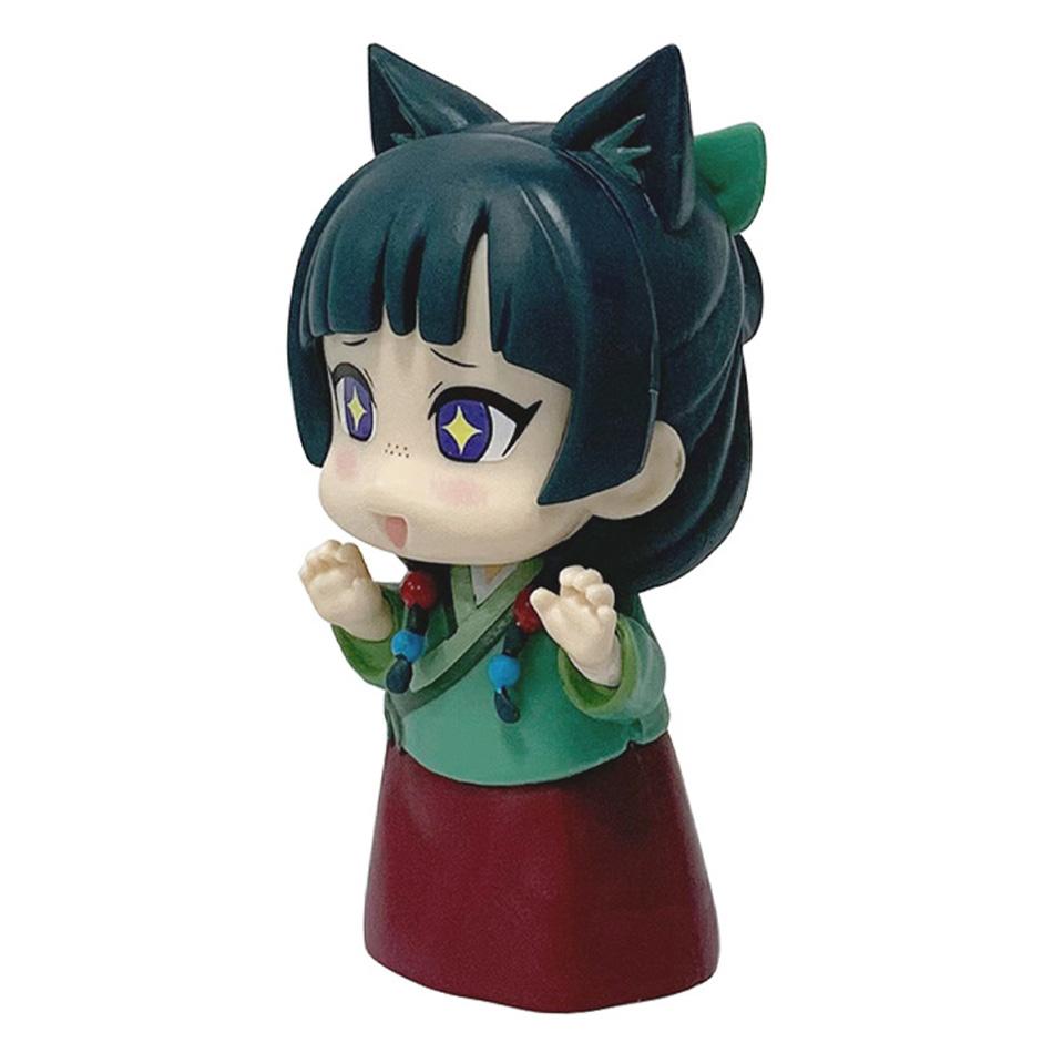 Q Version The Apothecary Diaries Maomao10Cm Mini Figure Anime Periphery Kawaii Sitting Toys Desktop Car Ornaments Model Gifts