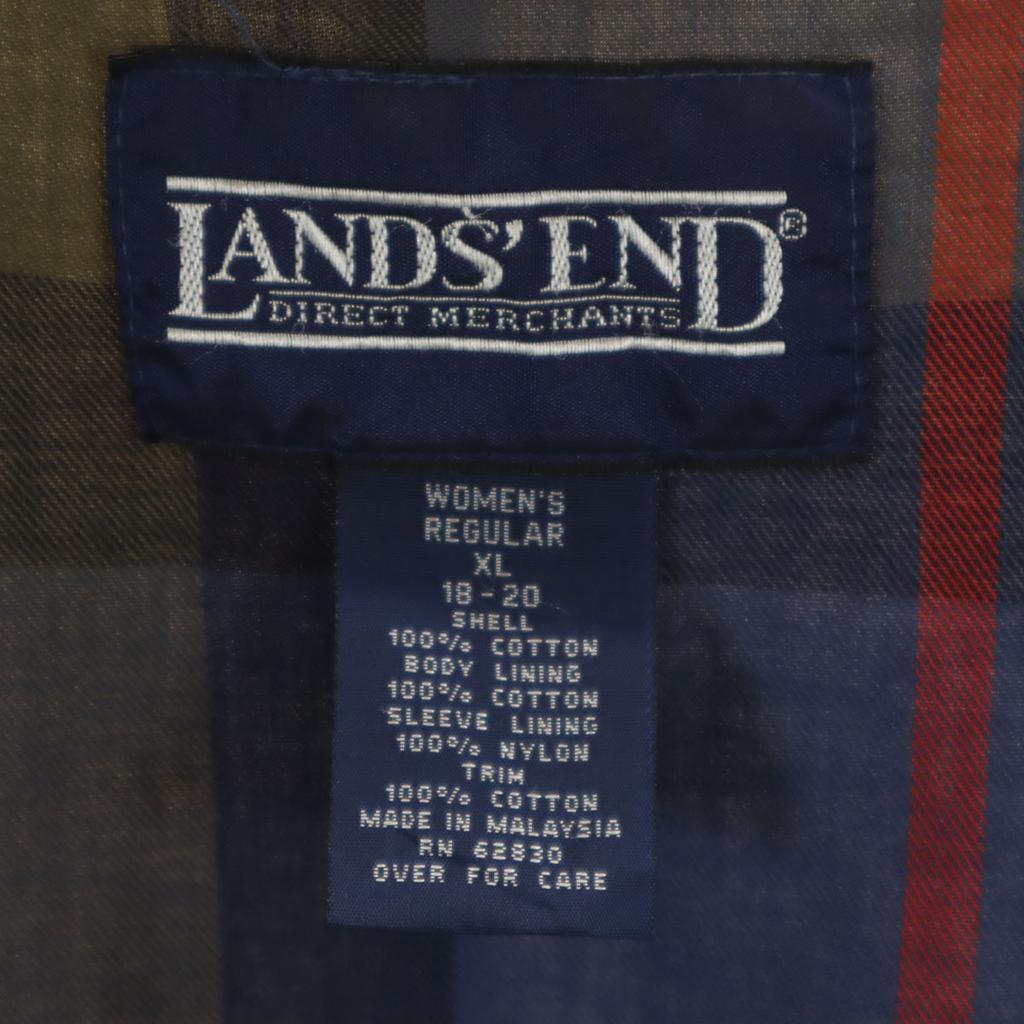 LANDS' END 90er Jahre Alter Overall XL Elfenbein Damen Gebraucht