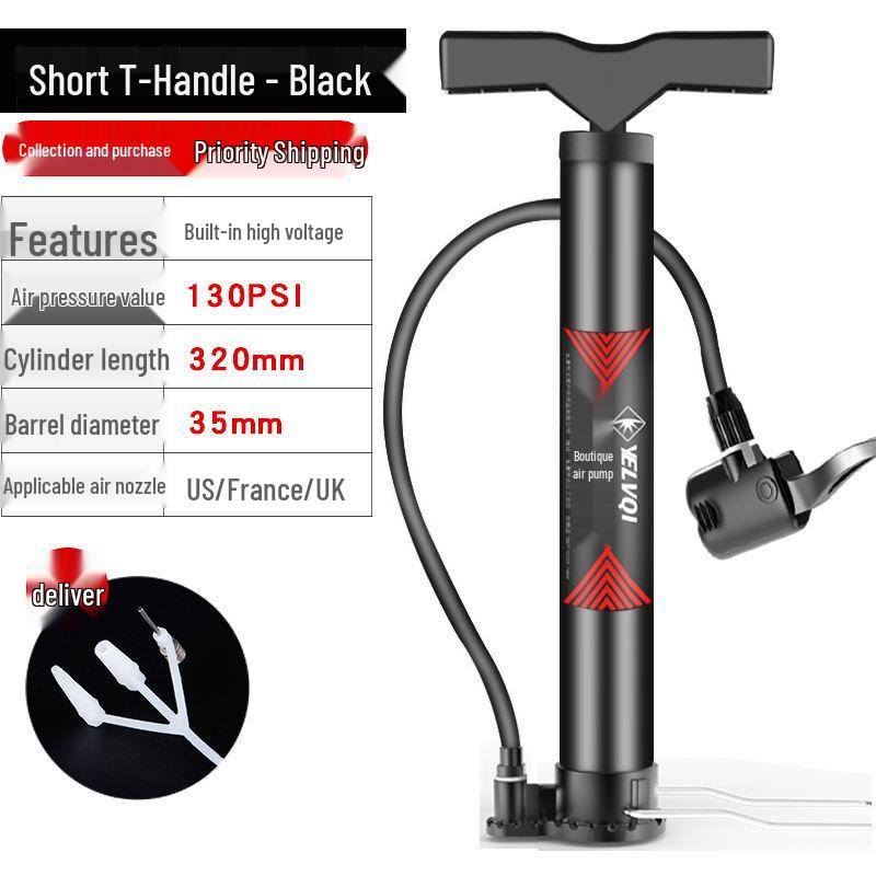 

Міні-повітряний насос високого тиску для велосипедів, автомобілів, мотоциклів, баскетбольних м ячів тощо