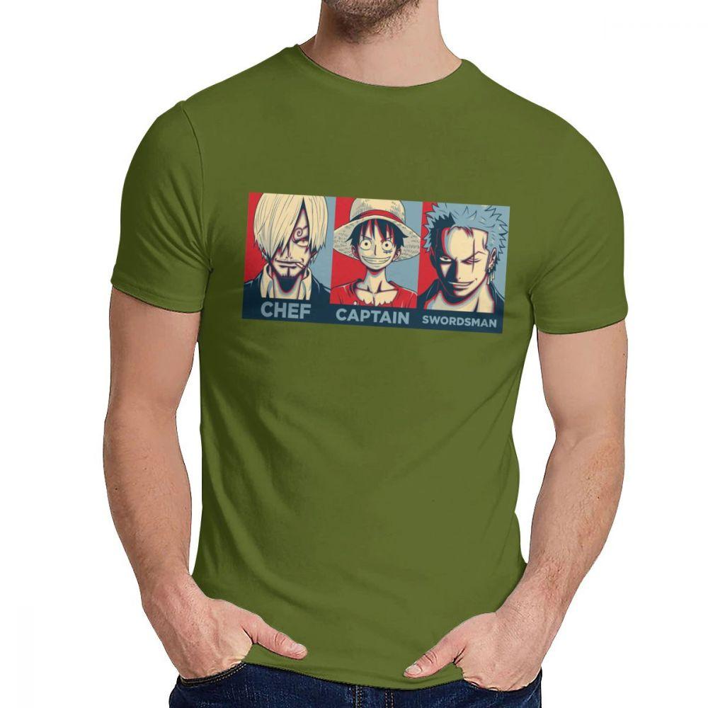 Roronoa Zoro Sanji Luffy One Piece T Shirt For Unisex Soft 100 Pure Cotton Short