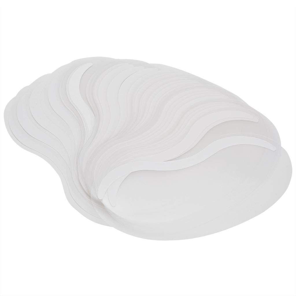 50Pcs Unbreakable Dyeing Hairdressing Salon Eye Face Protection Shield Hairspray Cover