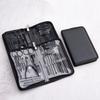 32pcs Stainless Steel Nail Clippers Kit with Storage Case Pedicure Kit Nail Grooming Kit  Home