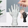 PVC-Schaufensterpuppenhand Realistisches Gefühl Tragbares Display-Werkzeug Flexible Textur für Handschuhe Armbänder Einzelhandelsgeschäft Zubehör