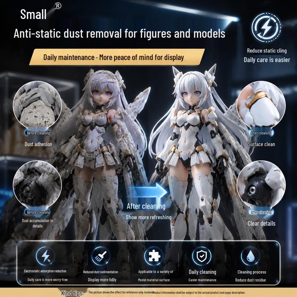 Resin Gundam Mecha Display Cabinet Anti-Static Dust Cleaning Agent