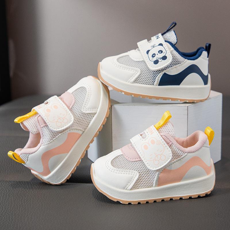 Sports Shoes Girl Soft-soled Baby Walker Shoes Fashionable Boy Casual Shoes Cartoon
