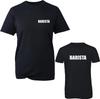 Barista Lc Back TShirt Coffee Shop Brewer Work Wear Front Back Unisex Top