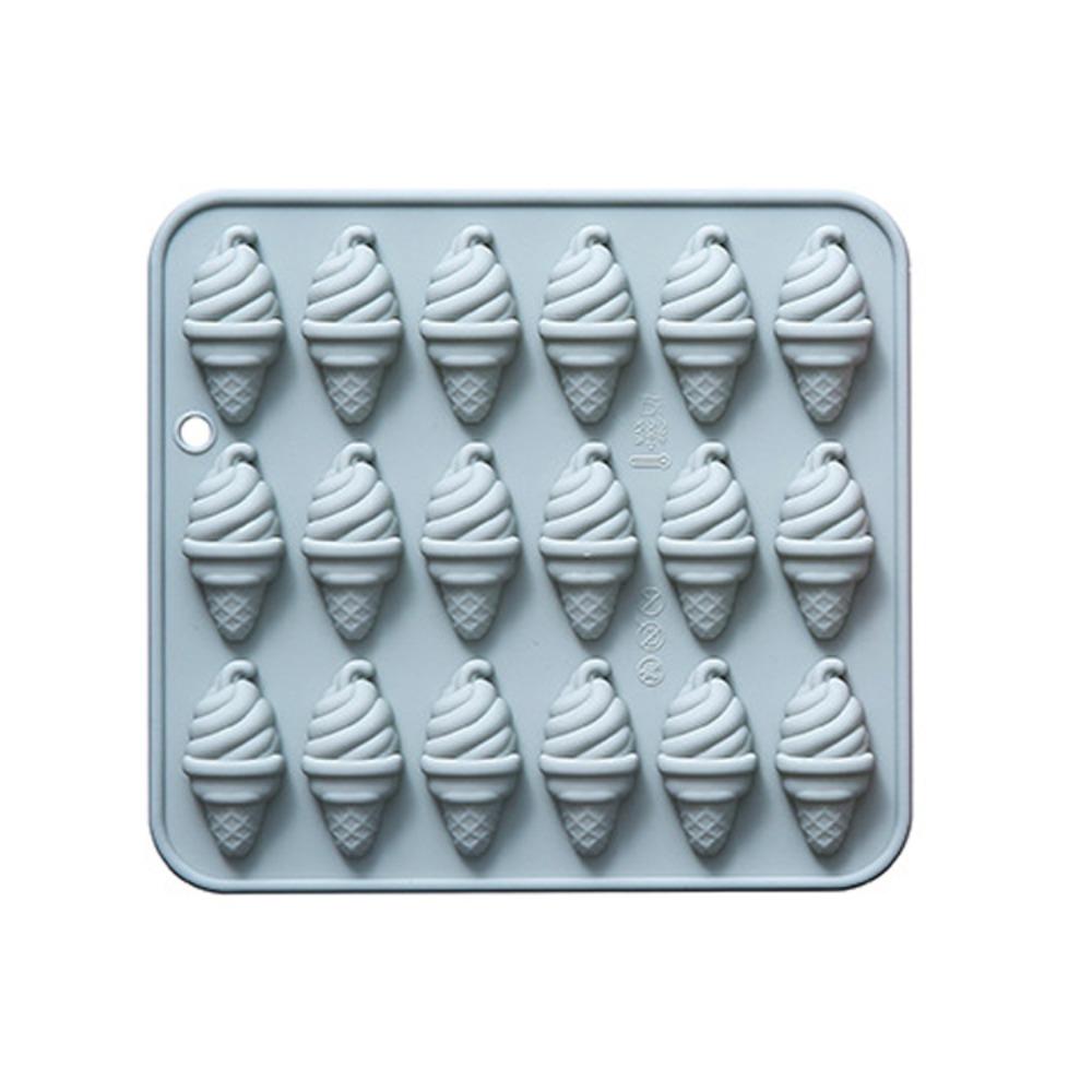 

Reusable Ice Cream Mold Silicone Candy Mold For Candy Making Chocolate Crafting синій