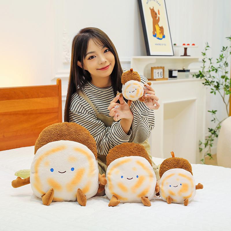 New Roujiamo pendant plush doll doll cute birthday gift bag pendant