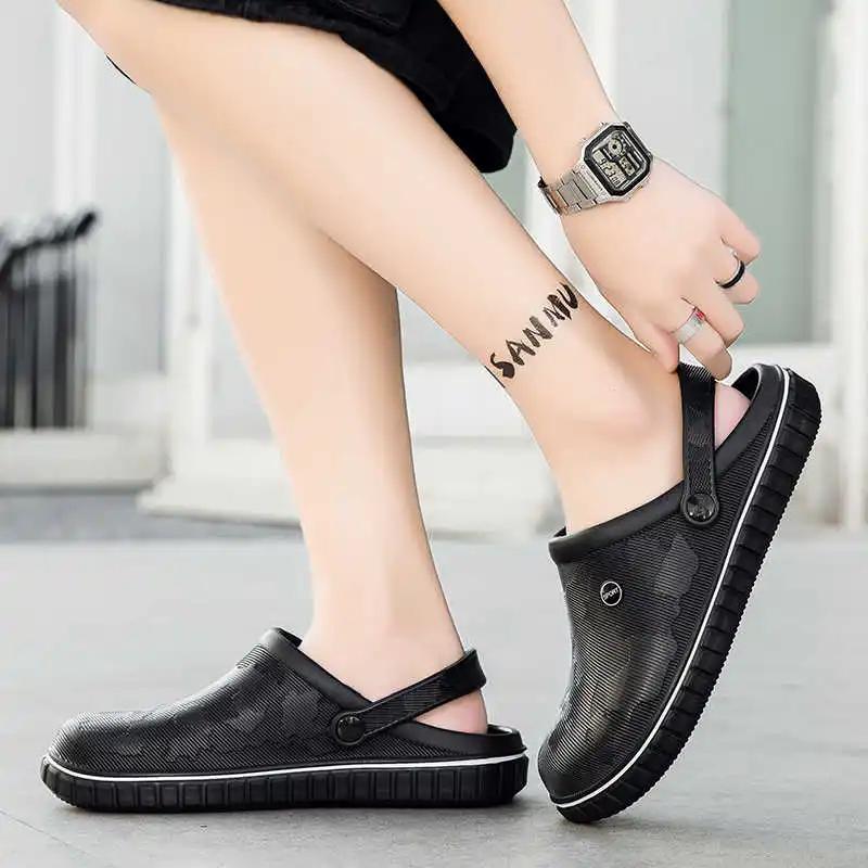 Fashion With Lacing Parkour Size 45 Sneakers Men Slippers Sandals Men's Shoes Large Size Flip Flops Sport Items Basquet Lofers