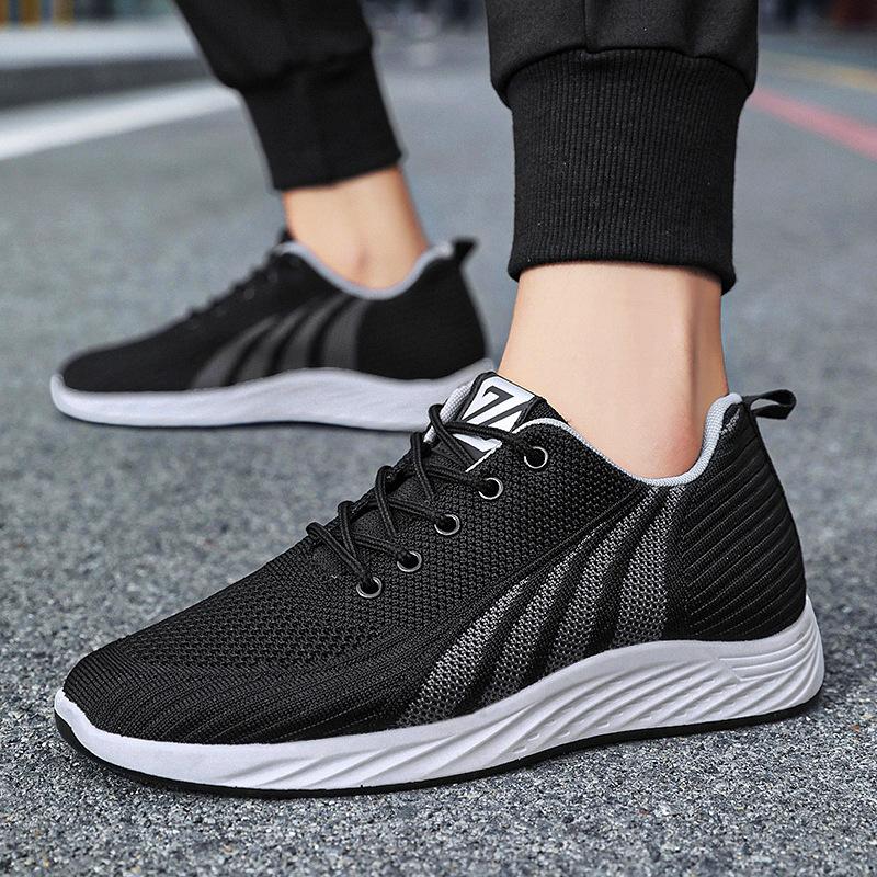 Shoes Men's Spring New Men's Shoes Soft-soled Running Shoes Men's Casual Breathable Sports Shoes Men