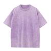 Cotton Washed Retro Women T-Shirts Vintage Tee Shirts Casual Short Sleeve Solid Loose Female Basic Clothing