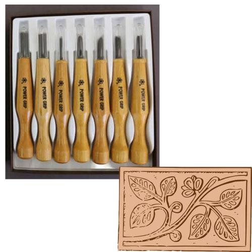 Miki Akira Cutlery Power Grip Carving Knife Set of 7 800077