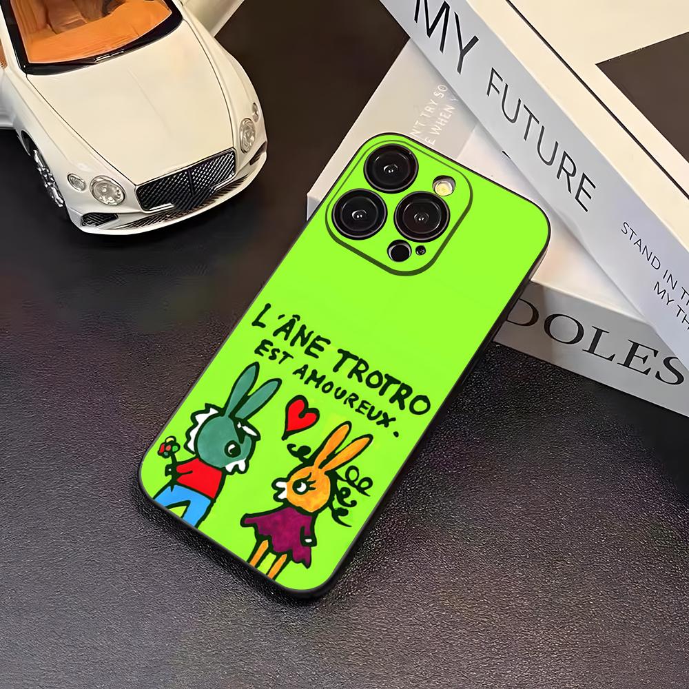 Custodia per Telefono Cartoon Lane Trotro Per 16 Pro Max Iphone 17 Pro Max 14 15 Plus 12 13 11 Pro Xr X Xs SE Cover Posteriore