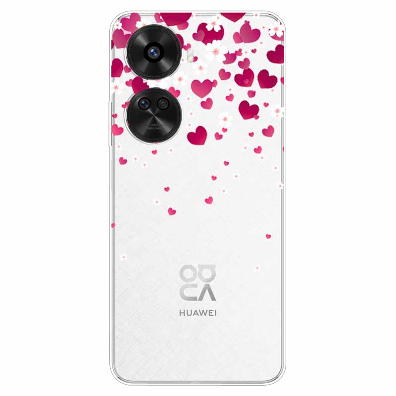 For Huawei Nova 12 SE Case Soft Girl Shockproof Phone Cover for Huawei Nova 12SE Case BNE-LX1 TPU Clear Transparent Silicone