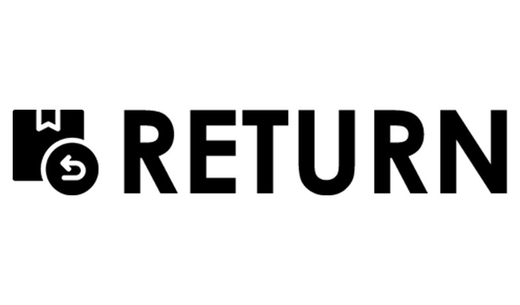 Printtoo Return Self Inking Rubber Stamp Pre-Inked Office Stamp- Home Office Business Stationery, Black- 42 x 9