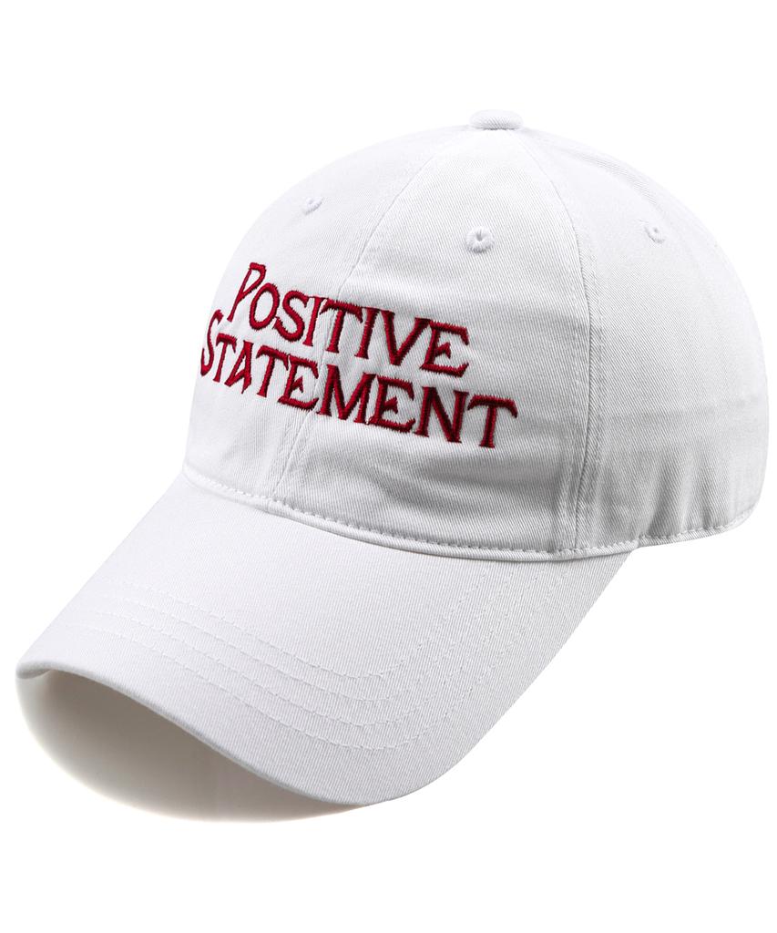 Wig Statement Washed Ball Cap - White