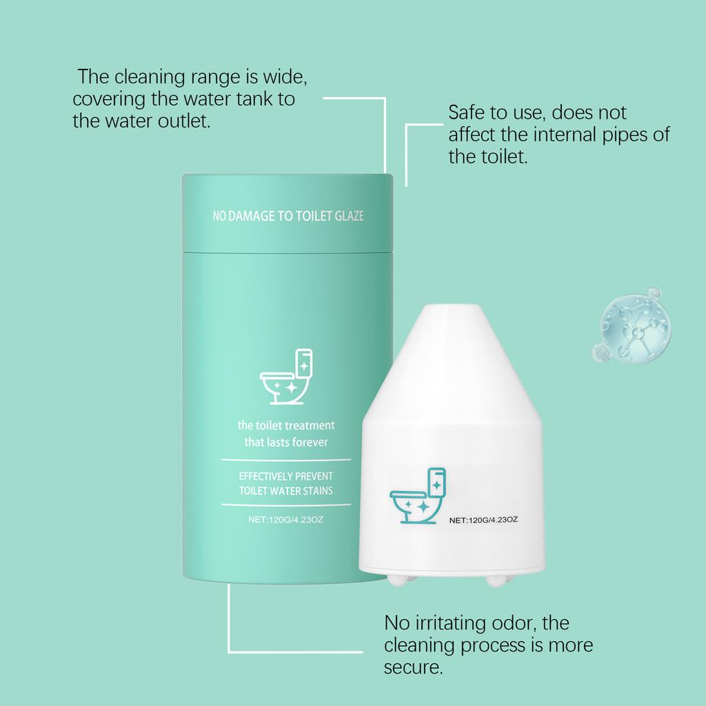 Toilet Tank Cleaning Tablets, Toilet Cleaner, Automatic Tank Drop In Tablet, Long Lasting Freshener, Cleans Deodorizes