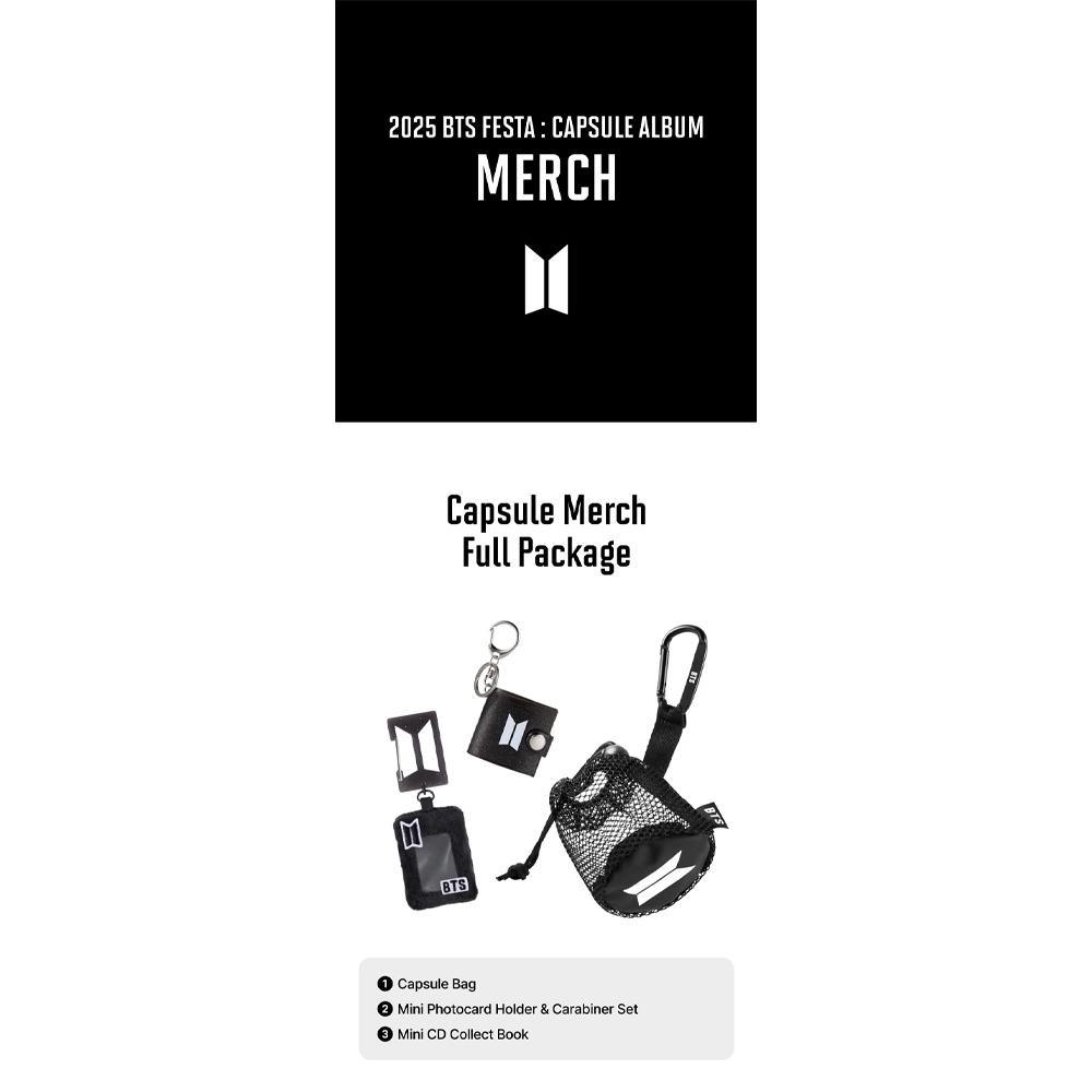BTS [CAPSULE ALBUM Vol.1] Capsule Merch Full Package