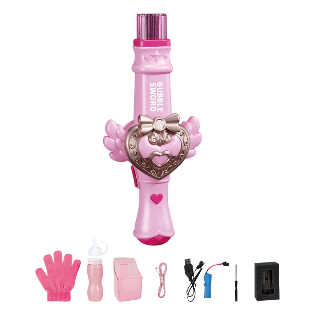 Elastic Bubble Wand, A Magical  Bubble Machine With A Special Effect, Includes Bubble Solution (50ml), Portable Interactive Party Bubble Machine.