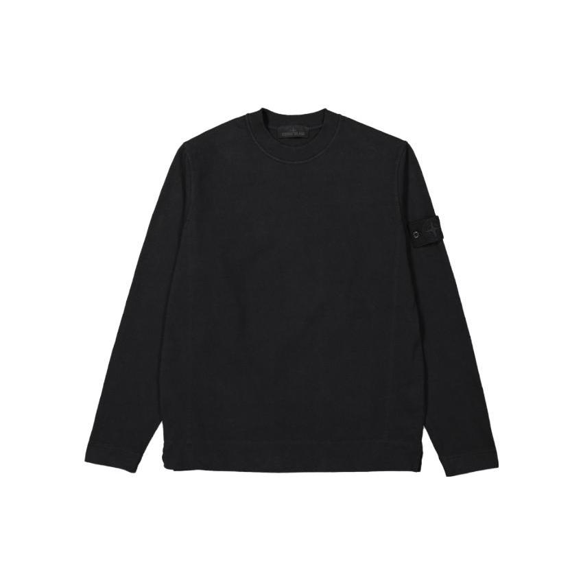 STONE ISLAND STONE ISLAND SS23 GHOST PIECES Ghost Sweatshirt Men's Black 7815611F3-V0029