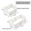 Refrigerator partition plate Retractable Hanging Box Refrigerator Adjustment Snap-on Side Door Sauce Bag Snack Organize
