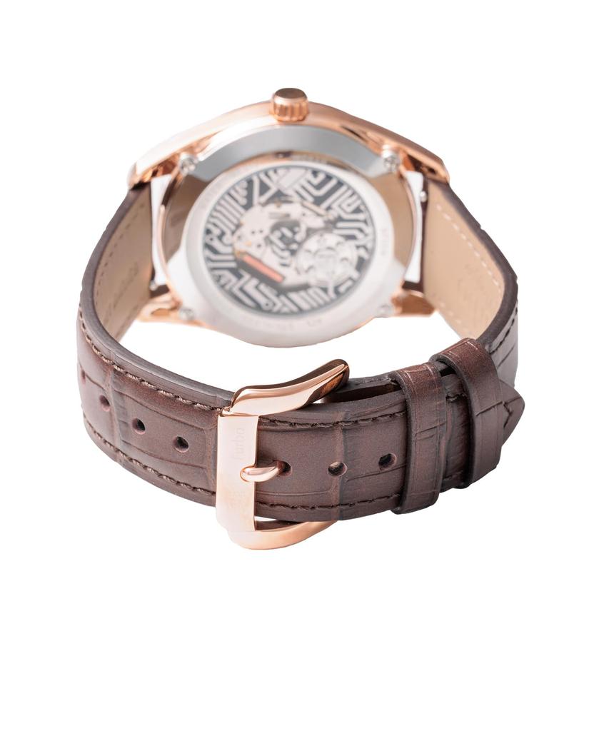Brown Watch [Fulbo Design] NF05W-PGBR Men's